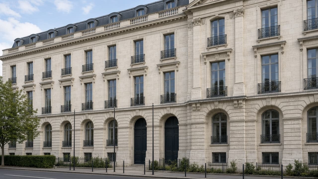 Façade d’une préfecture